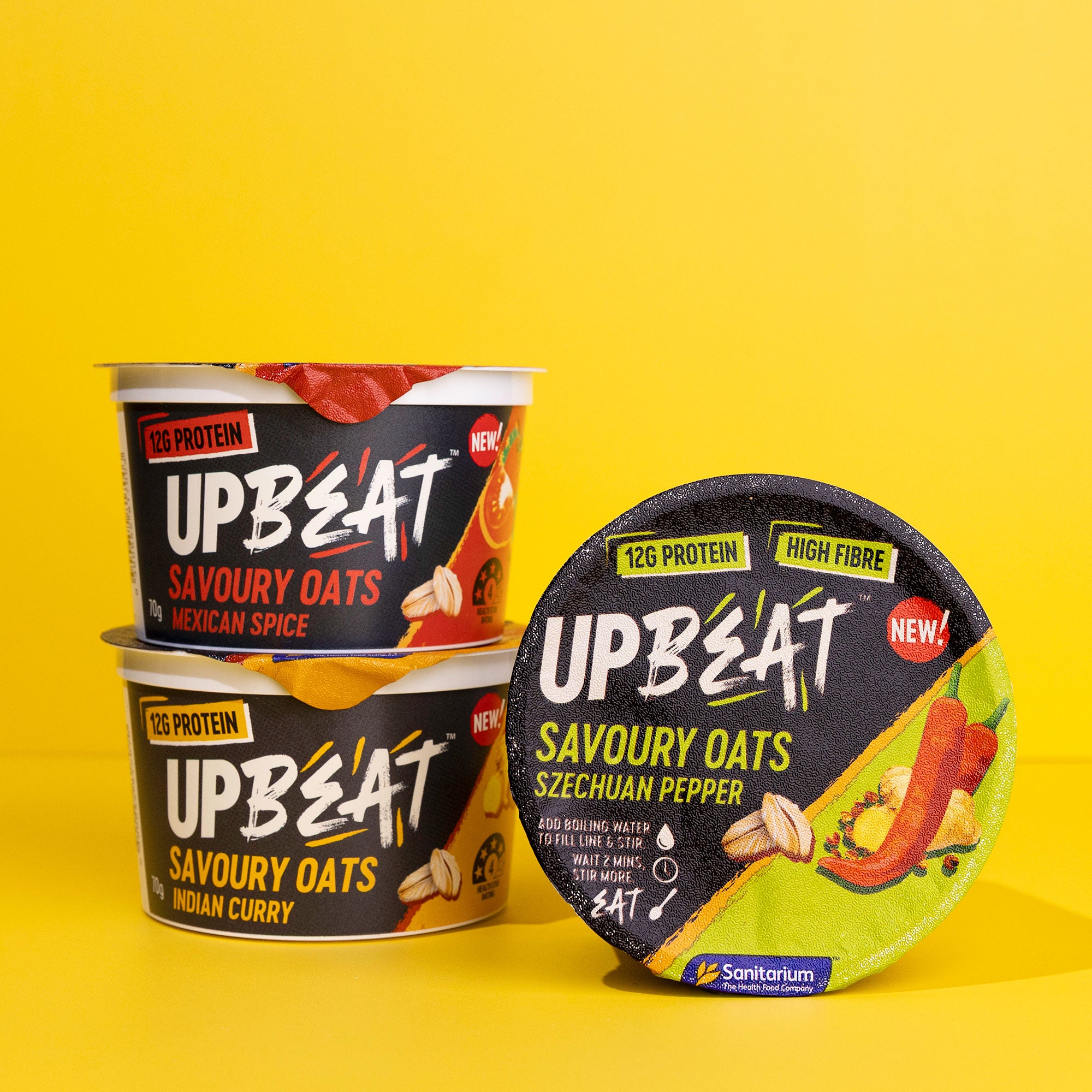 UPBEAT Savoury Oats | Szechuan Pepper