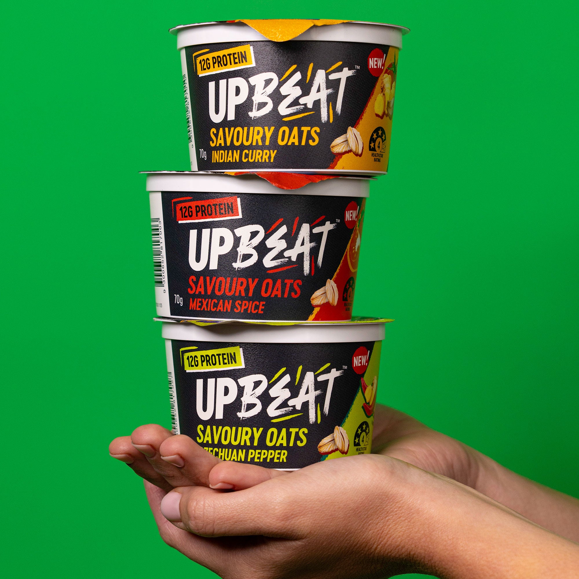 UPBEAT Savoury Oats | Szechuan Pepper