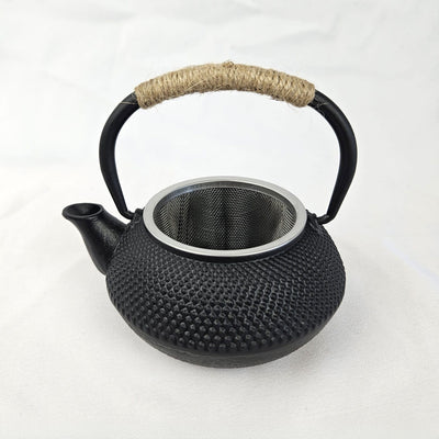 Cast Iron Teapot | Twine Handle (2 Sizes)