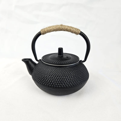 Cast Iron Teapot | Twine Handle (2 Sizes)