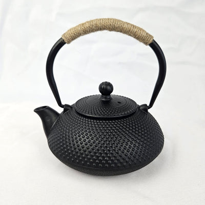 Cast Iron Teapot | Twine Handle (2 Sizes)