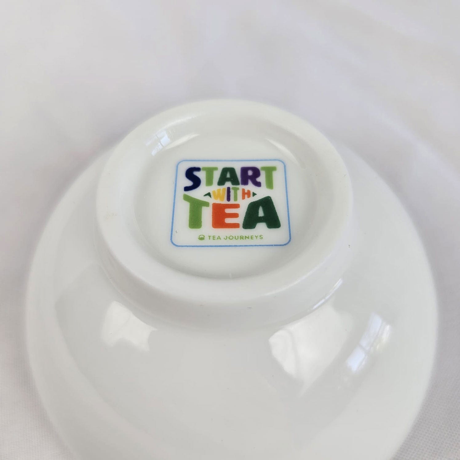 White Ceramic Tea Cup 200ml