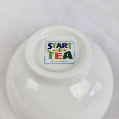 White Ceramic Tea Cup 200ml