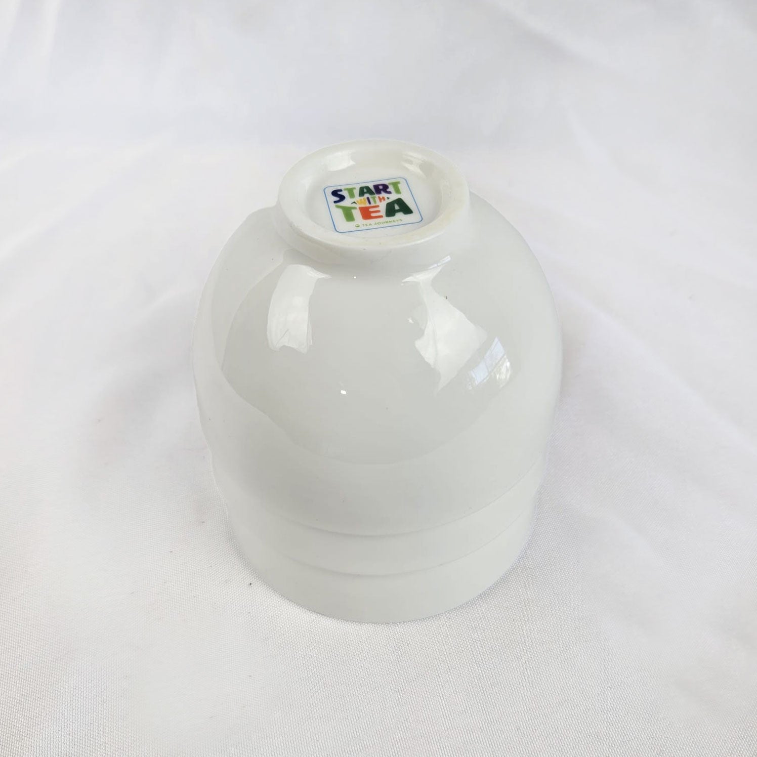 White Ceramic Tea Cup 200ml
