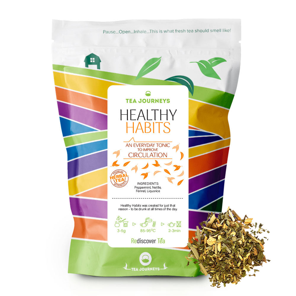 Healthy Habits Herbal Blend - peppermint Nettle liquorice fennel