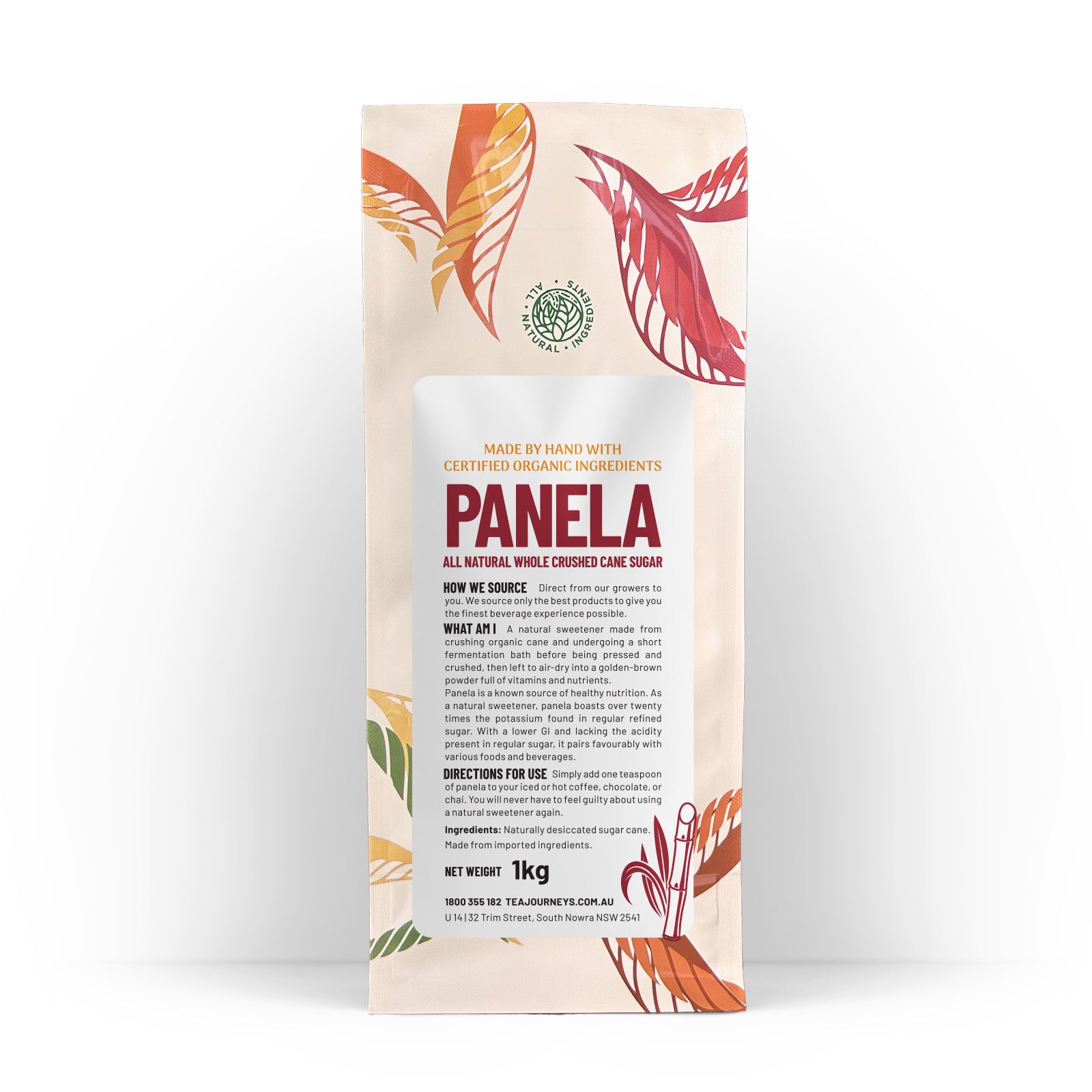 Panela - All-Natural Crushed Cane Sugar