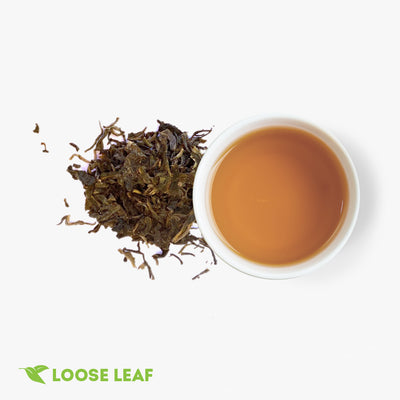 aged fermented puer cooked tea
