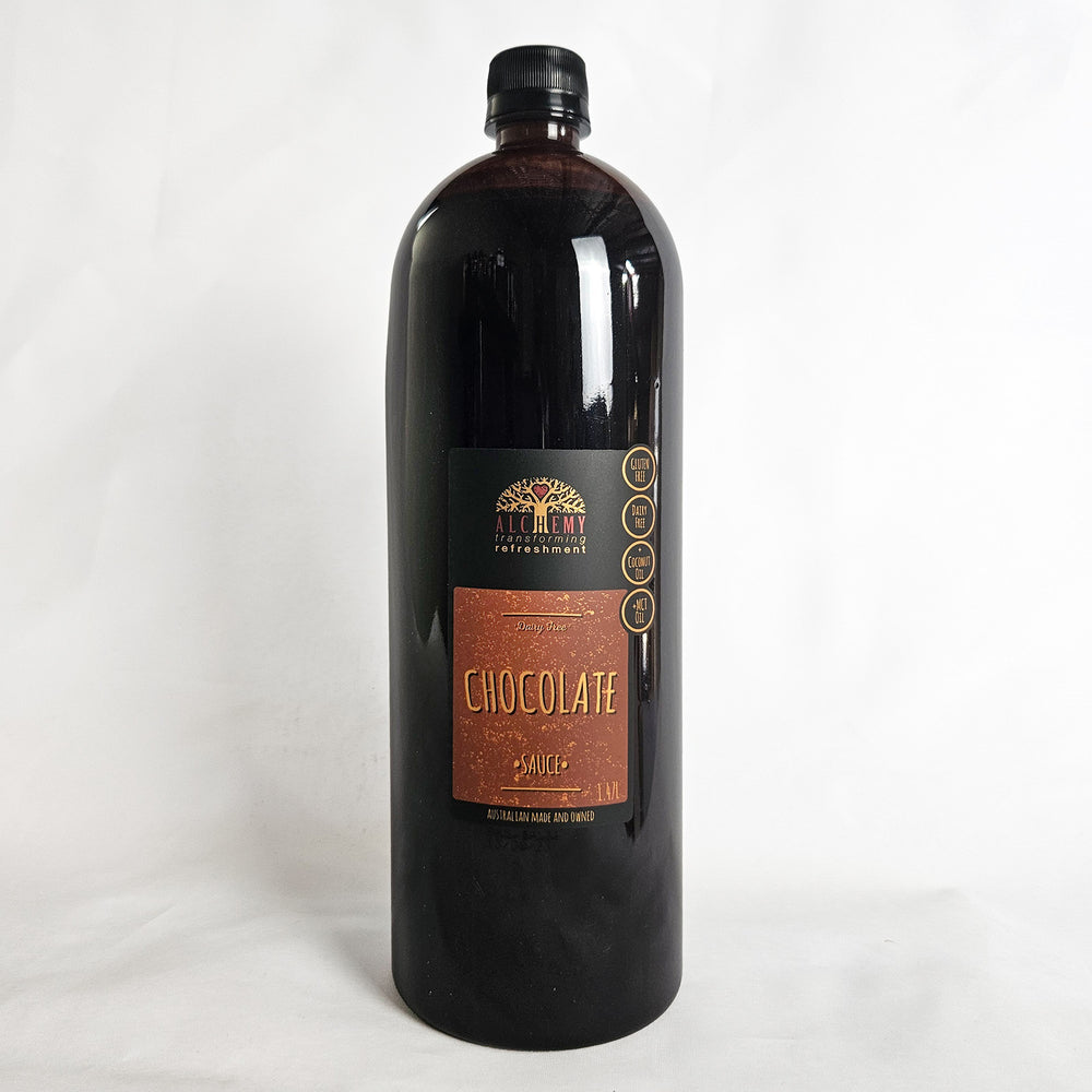 Alchemy Chocolate Sauce 1.47L (Vegan & Gluten Free) – Tea Journeys
