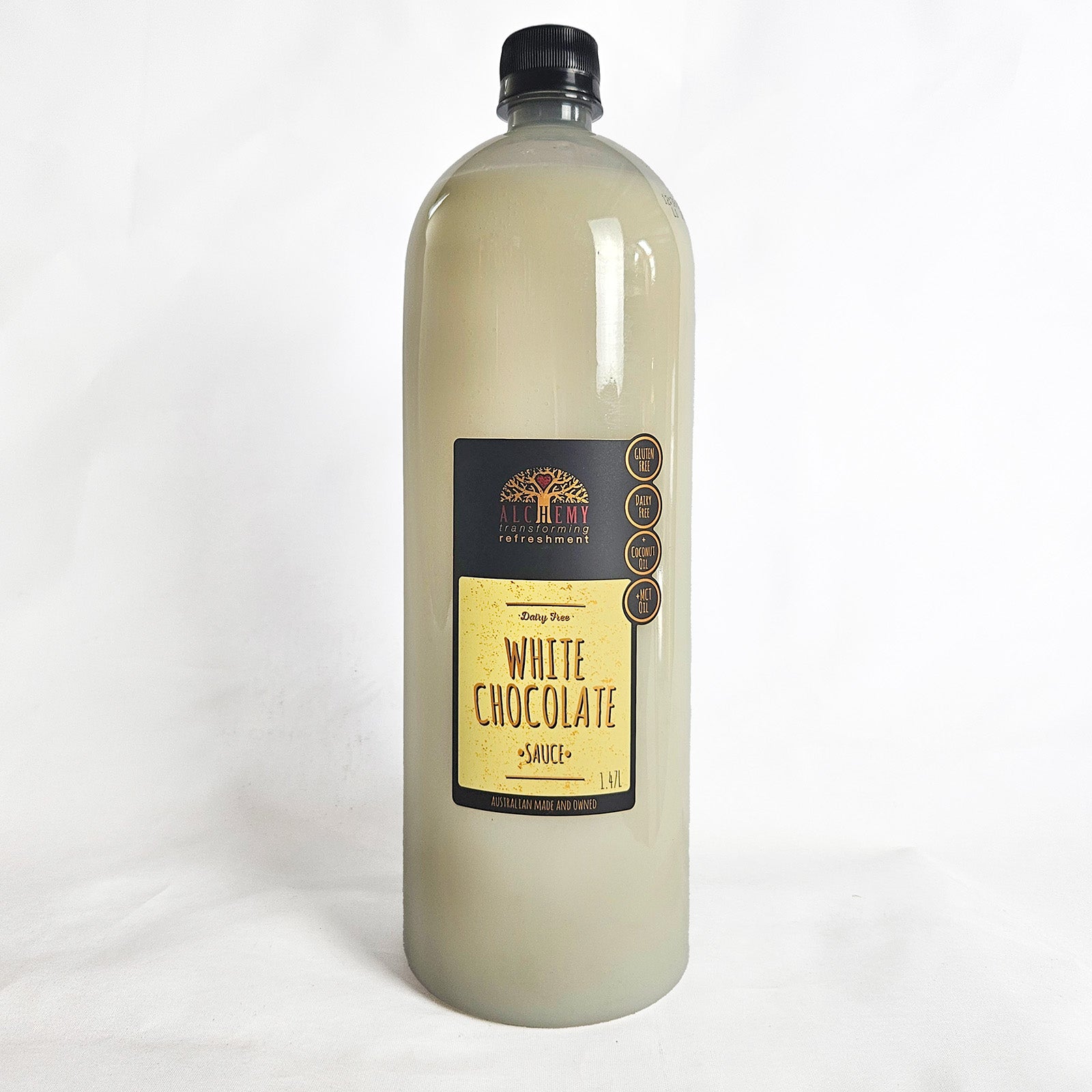 Alchemy White Chocolate Sauce 1.47L (Vegan & Gluten Free)