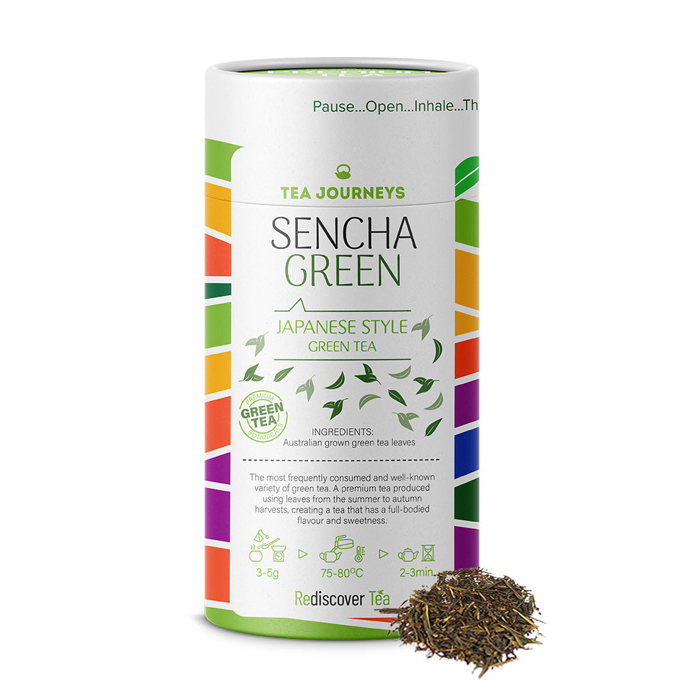Sencha Green - Japanese Style Green Tea - Tube