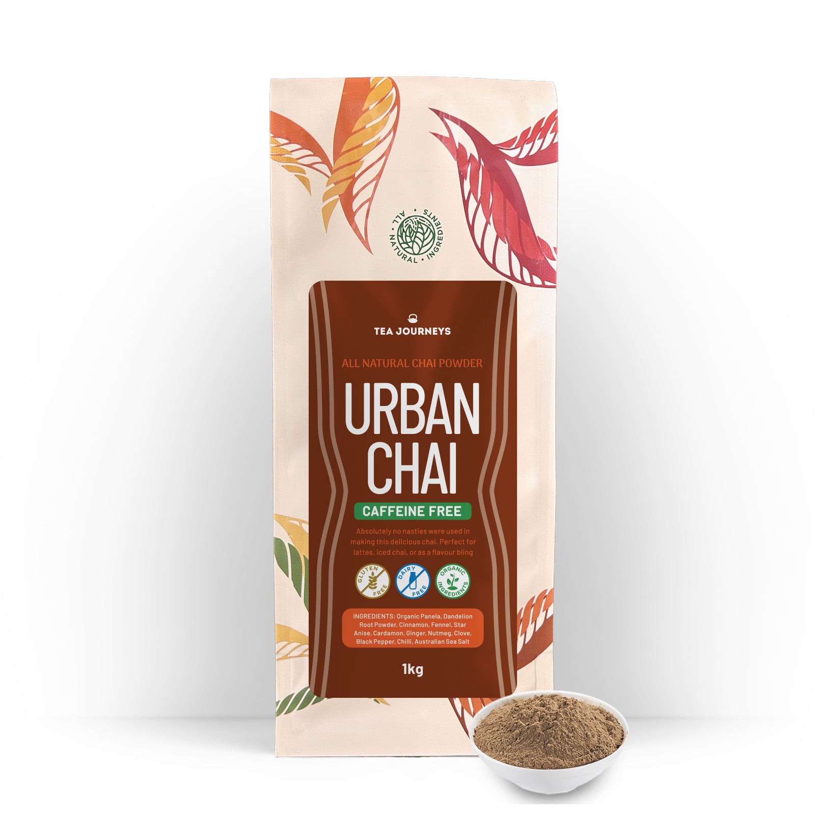 Urban Chai Caffeine Free - All-natural Chai Tea