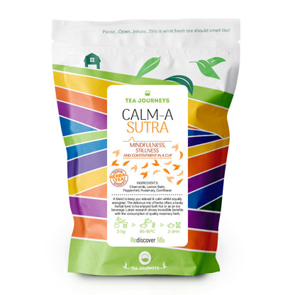 Carma Sutla Tea Cornflower Lemon Balm Chamomile Peppermint Herbal Blend