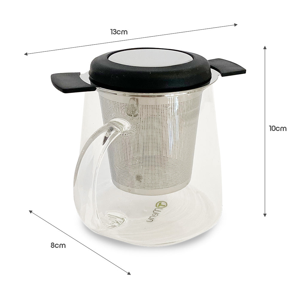 Single Serve Glass Tea Pot 300ml