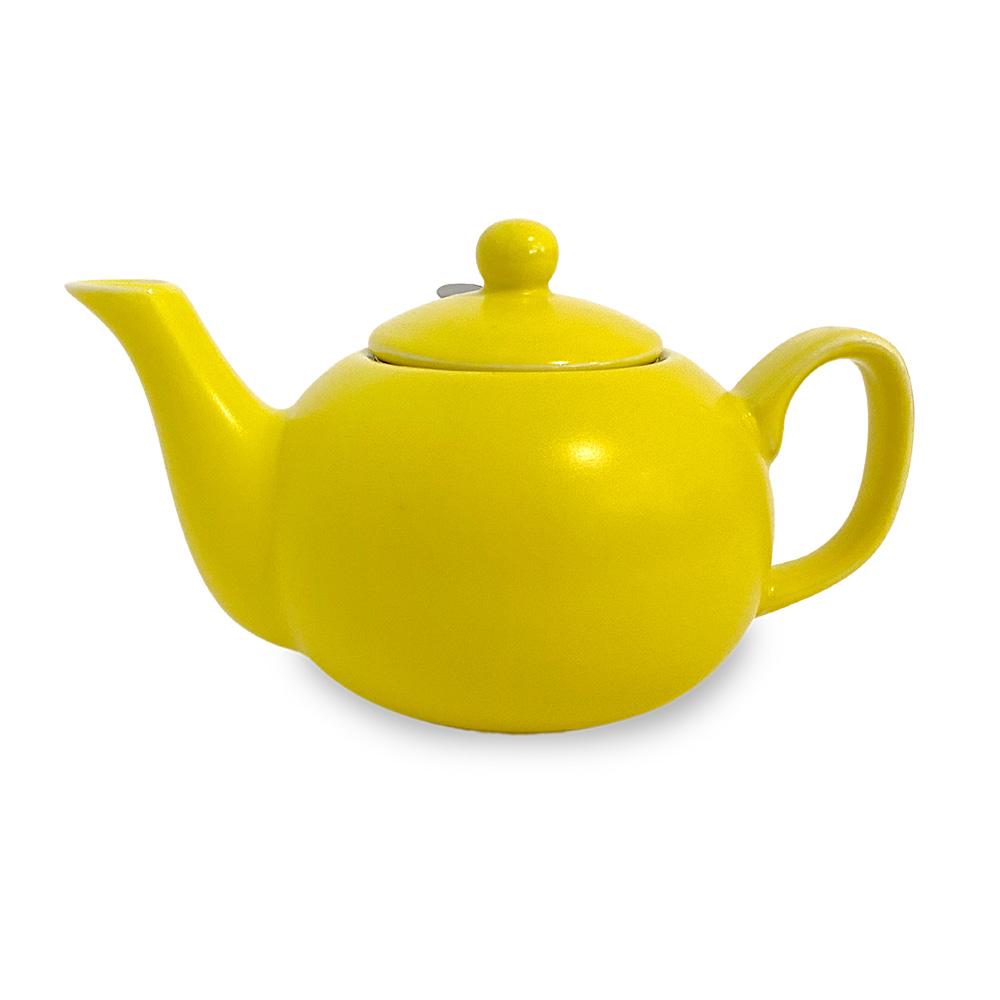Ceramics Single Serve Teapot (300ml) - YELLOW