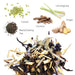 Black Magic, Lemongrass, ginger, licorice, fennel, oolong blend tea