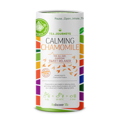 Calming Chamomile Tea Caffeine Free tea bag