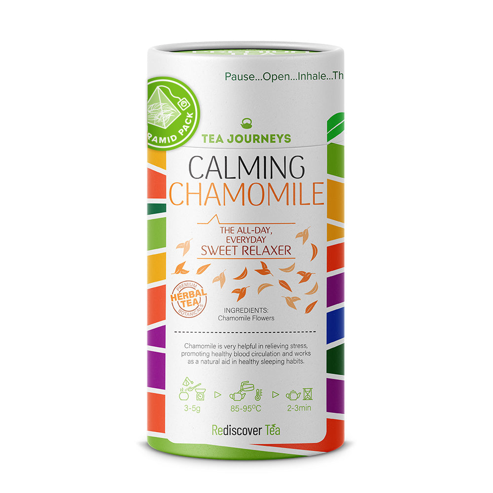 Calming Chamomile Tea Caffeine Free tea bag