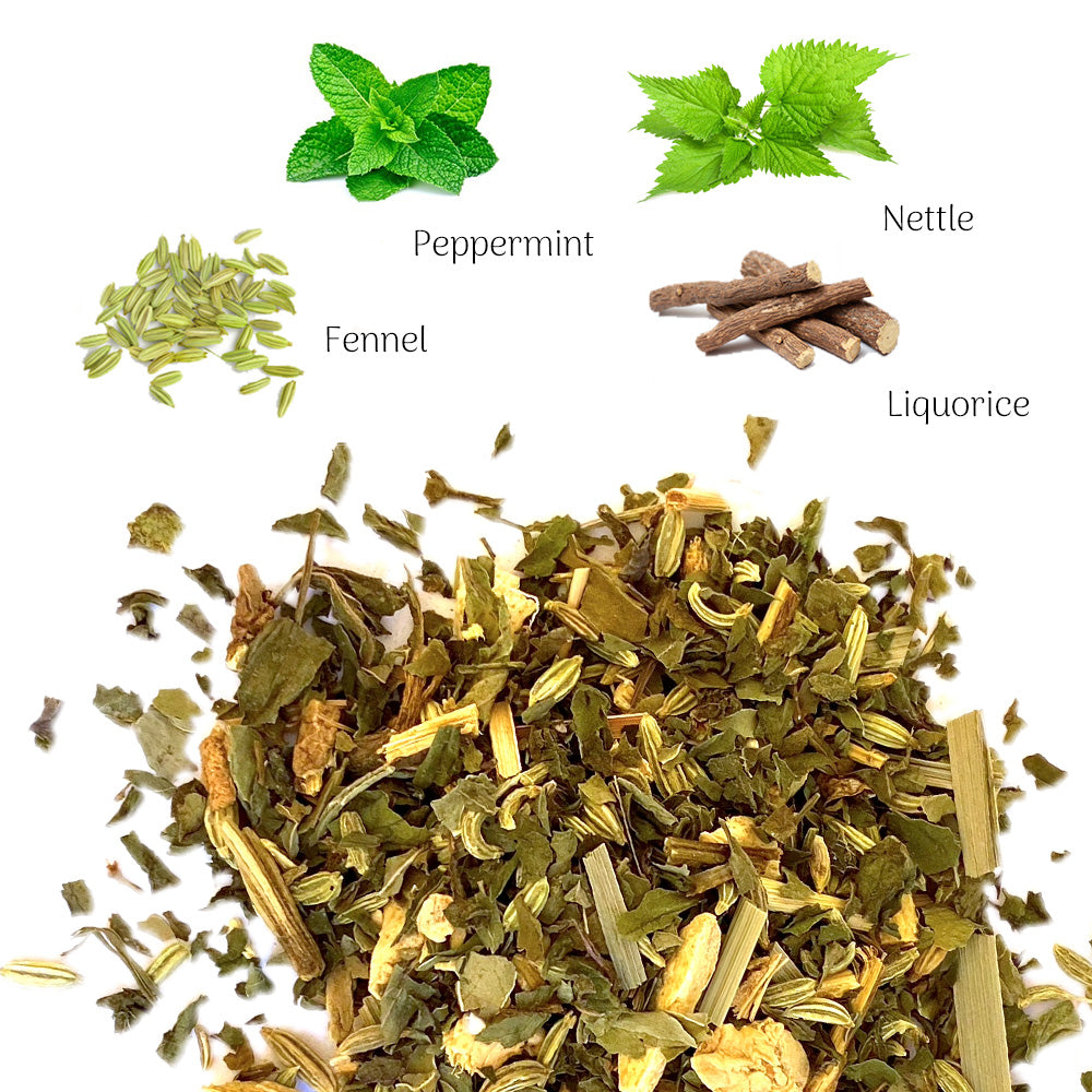 Healthy Habits Herbal Blend - peppermint Nettle liquorice fennel