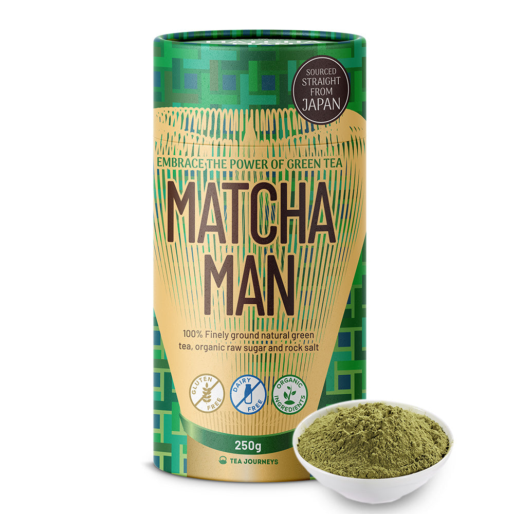 Matcha Man - All Natural Matcha Drinking Powder (Gluten Free, Dairy Free)