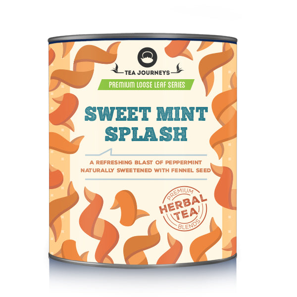 Sweet Mint Splash (Mint Fennel Blush) - Loose Leaf Tin